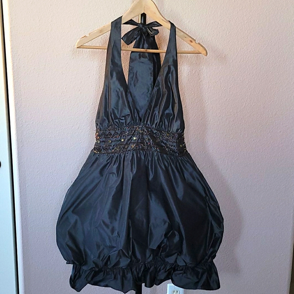 BCBG Gen. Elegant, cute, sexy Cocktail Halter Dress